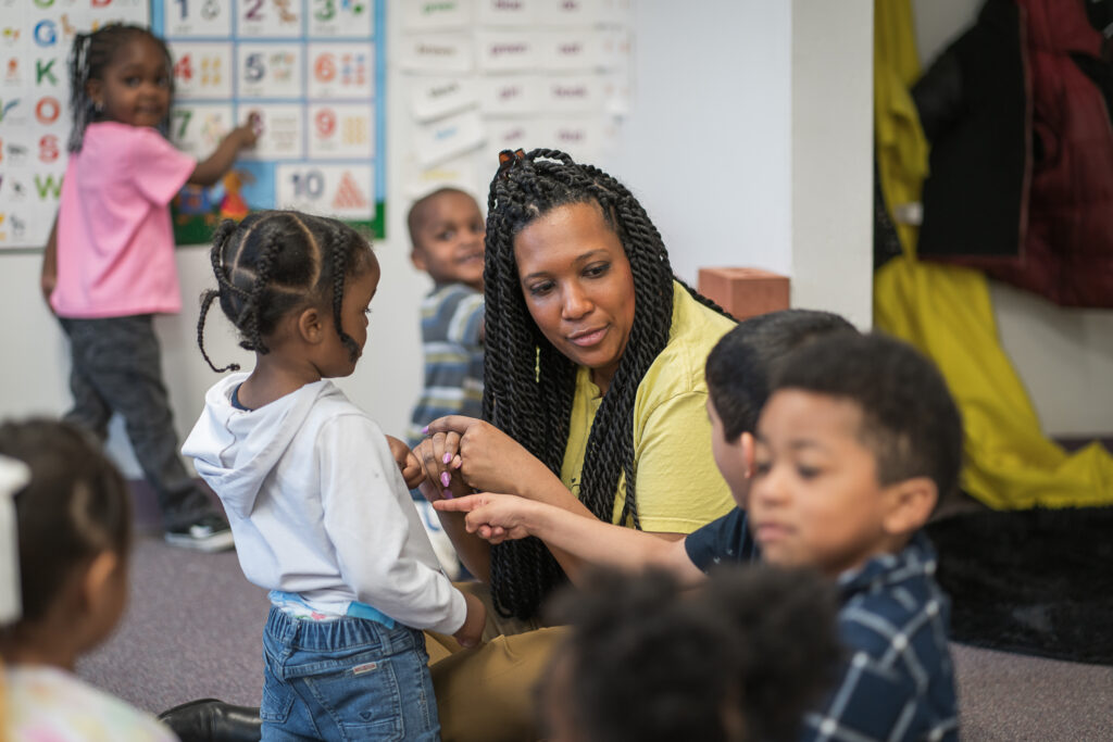 Deandra Thompson founded A Learning Bee Academy preschool in Indianapolis.
